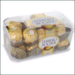"Ferrero Rocher 16 pieces Chocolates - Express Delivery - Click here to View more details about this Product
